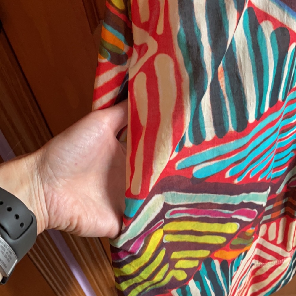 Colorful J. Crew dress - Picture 3 of 4